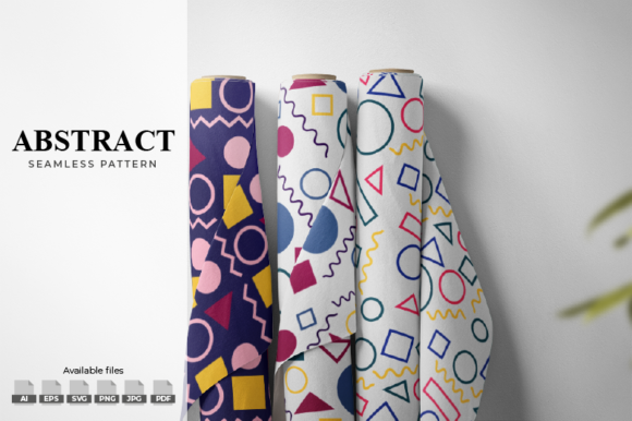 Abstract Seamless Patterns - Digital Art