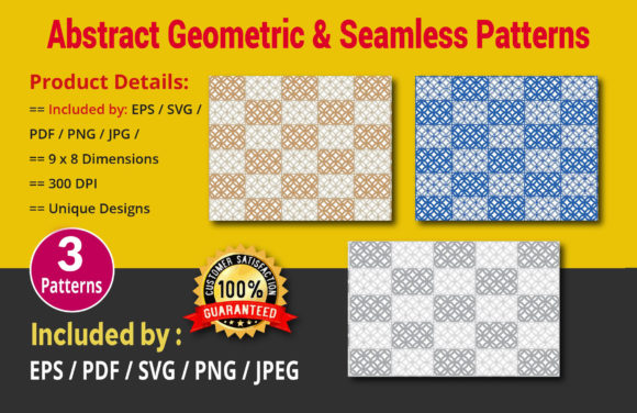 Exploring the Versatility of Geometric Seamless Patterns Set