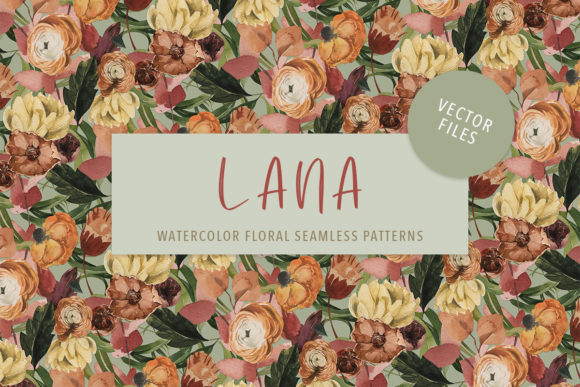 LANA Seamless Patterns Bundle: A Creative Resource for Modern Designers