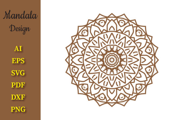 Mandala Design for Patterns Vol.04