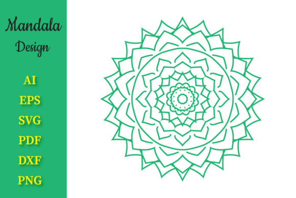 Mandala Design for Patterns Vol.08: A Versatile Resource for Creative Projects