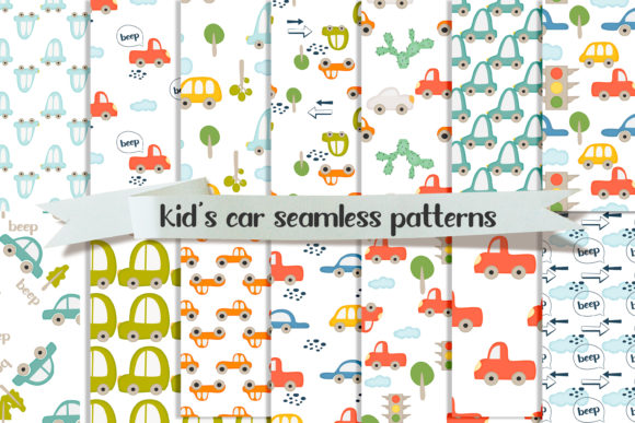 Seamless Patterns and Digital Papers for Kids: A Creative Resource for Designers and Parents