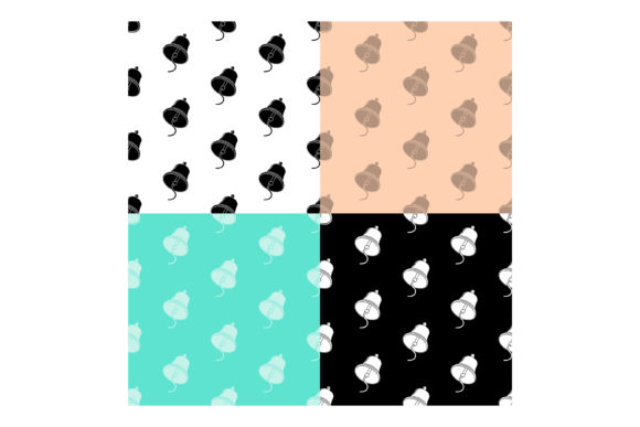Seamless Patterns with Ship Bell