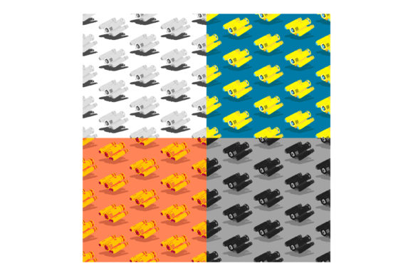 Seamless Patterns with Yellow Drone: A Strategic Design Element for Creativity and Commerce