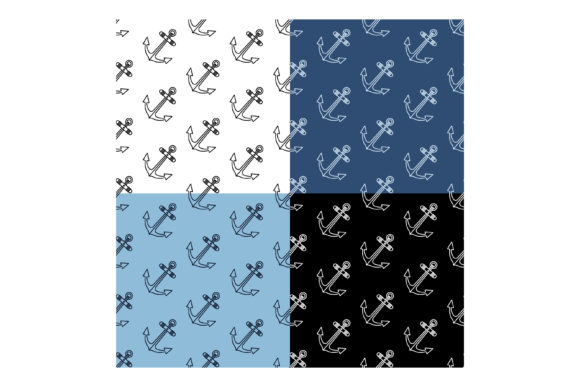 Set of Seamless Patterns with Anchor: A Versatile Design Resource