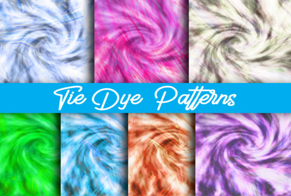 Tie Dye Patterns Background: A Vibrant Addition to Modern Design