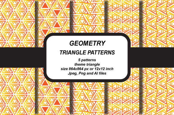 Triangle Geometry Patterns: A Versatile Design Solution for Modern Creatives